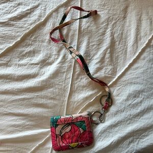 vera bradley lanyard